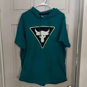 Men’s Under Armour Project  Rock short sleeve hoodie